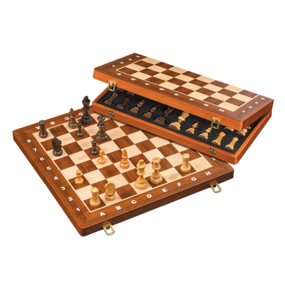 Philos Schach-Kassette De Luxe, Feld 40 mm