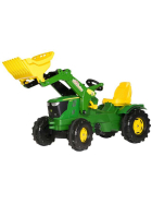 RollyToys Farmtrac Trettraktor John Deere 6210 R mit Frontlader