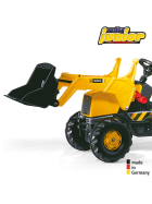 RollyToys Junior Trettraktor JCB mit Frontlader & Heckbagger