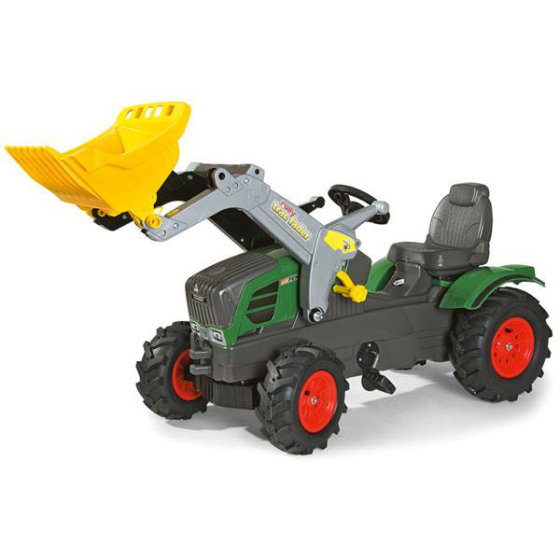 RollyToys Farmtrac Trettraktor Fendt 211 Vario mit Frontlader & Luftreifen