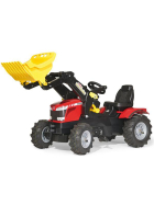 RollyToys Farmtrac Trettraktor Massey Ferguson mit Frontlader & Luftreifen