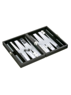 Philos Backgammon - Tinos, klein, grau