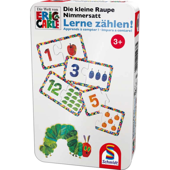 Schmidt Die Kleine Raupe Nimmersatt, Lerne z&auml;hlen!