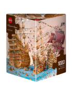 Puzzle Ruyer, Corsair - Triangular Puzzle, 1000 Teile