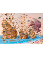 Puzzle Ruyer, Corsair - Triangular Puzzle, 1000 Teile