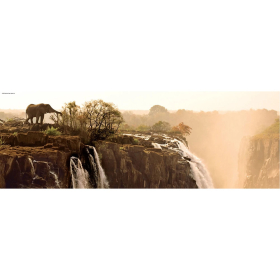 Puzzle Elephant - Panorama Puzzle, 1000 Teile