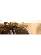 Puzzle Elephant - Panorama Puzzle, 1000 Teile