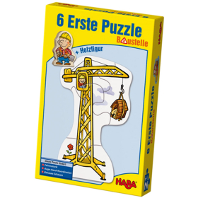 Puzzle Erste Puzzle - Baustelle, 2 x 6 Teile