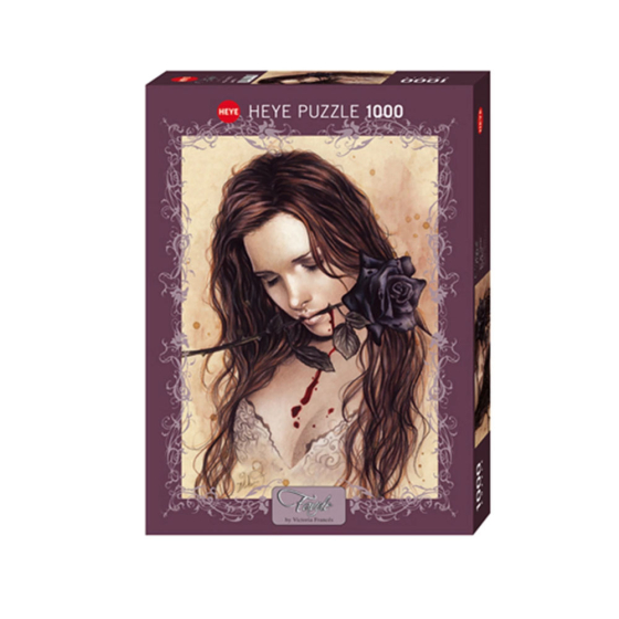 Puzzle Dark Rose - Standard Puzzle, 1000 Teile