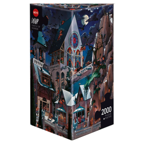 Puzzle Castle of Horror, Loup - Triangular Puzzle, 2000...