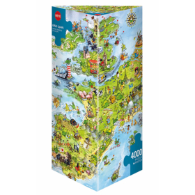 Puzzle Dreieckspuzzle United Dragons of Europe, Degano,...