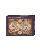 Puzzle Vintage World - Standard Puzzle, 2000 Teile