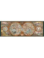 Puzzle Panoramapuzzle Hemisphere Map, 6000 Teile
