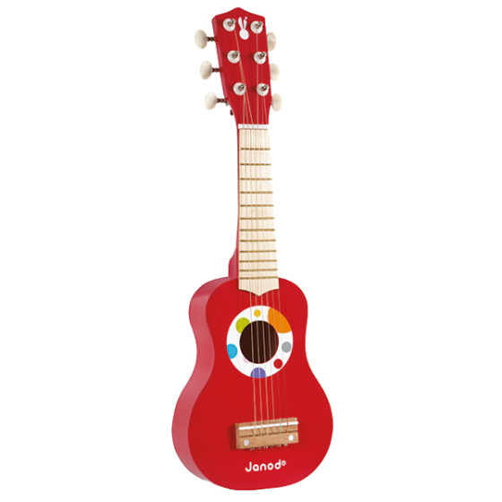 Janod Confetti Meine Erste Gitarre, 53 cm