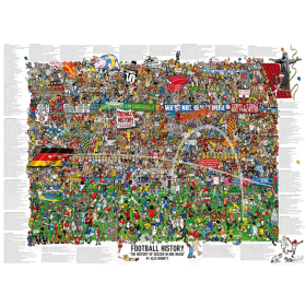 Puzzle WM-Xtra-Puzzle Football History, 3000 Teile