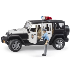 Bruder Jeep Wrangler Unlimited Rubicon Polizei Fahrzeug...