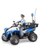 Bruder bworld Polizei-Quad mit Polizist & Ausstattung