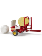 Bruder Ballenwickler mit Rundballen