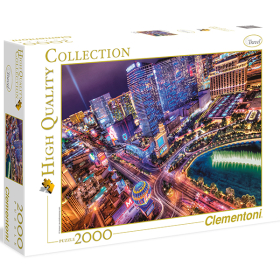 Clementoni Puzzle Las Vegas, 2000 Teile