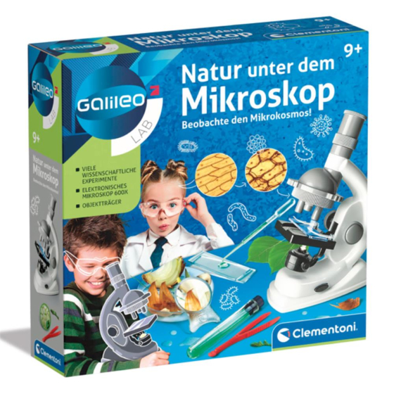 Clementoni Galileo Natur unter dem Mikroskop