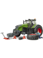 Bruder Fendt 1050 Vario mit Mechaniker & Werkstattausstattung