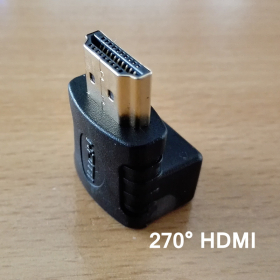 HDMI zu HDMI Adapter 270°