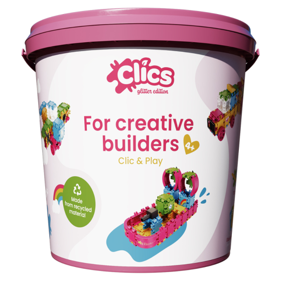 Clics Box Glitter 8 in 1, 175 Teile