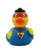 Badeente Supermann