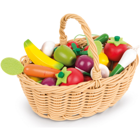 Janod Früchte- und Gemüsekorb, 24-teilig