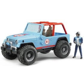 Bruder Jeep Cross Country Racer, blau, 1:16