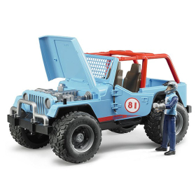 Bruder Jeep Cross Country Racer, blau, 1:16