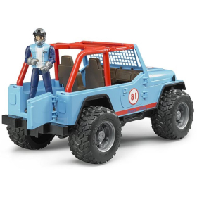 Bruder Jeep Cross Country Racer, blau, 1:16