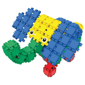 Clics Rollerbox blau, 377 Teile