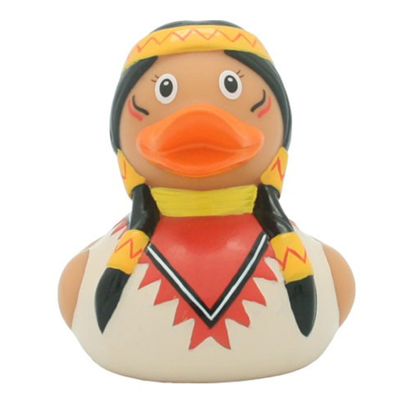 Badeente Indianerin