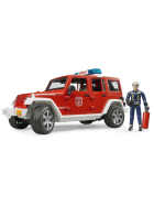 Bruder Jeep Wrangler Rubicon Feuerwehr, 1:16