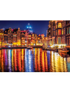 Clementoni Puzzle Amsterdam, 500 Teile