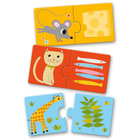 Puzzle Duo Zu Tisch!