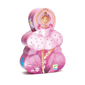 Djeco Die Ballerina mit der Blume, 36 Teile