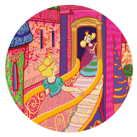 Djeco Das Märchenschloss, 54 Teile