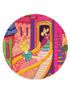 Djeco Das Märchenschloss, 54 Teile