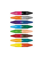 Djeco 8 Wachsmalkreiden, 16 Farben