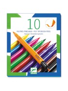 Djeco 10 Filzpinsel classic