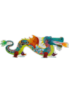 Riesenpuzzle Leon der Drache, 58 Teile