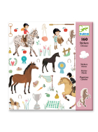 Djeco Sticker Pferde
