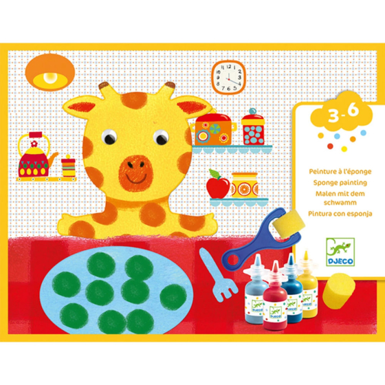 Djeco Malen mit Schwamm Doudou