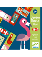 Djeco Lernspiel Domino Tiere