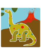 Djeco Schablonen Dinosaurier