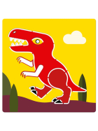 Djeco Schablonen Dinosaurier