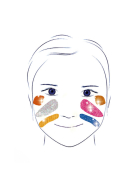 Djeco Body Art 6 Farben Metallic