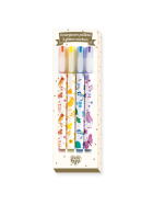 Djeco 4 Marker Glitzer Tinou